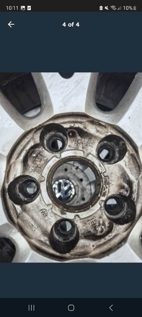 VW Golf GT Sport Alloys 17 inch £130 For Set Of 4. 