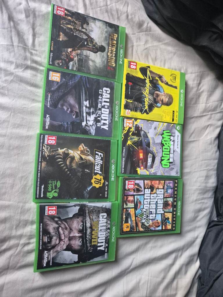 Xbox One Games Bundle x7- Call of Duty, Fallout, Grand Theft Auto etc