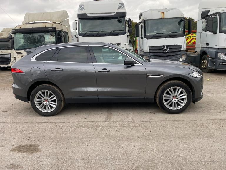 2018 JAGUAR F -PACE PORTFOLIO AWD DIESEL SUV DAMAGED SALVAGE CAT N NO DAMAGE