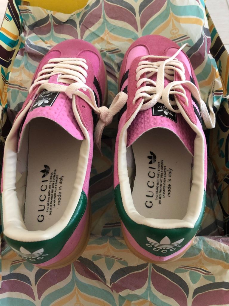 Gucci gazelle trainers 