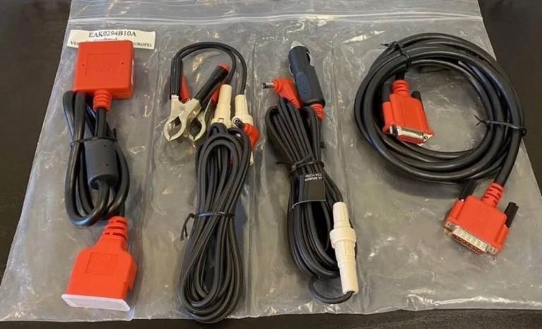 SnapOn Tools Verus Solus Edge Kit Bag OBD Reader Diagnostic Scanner Cable leads 