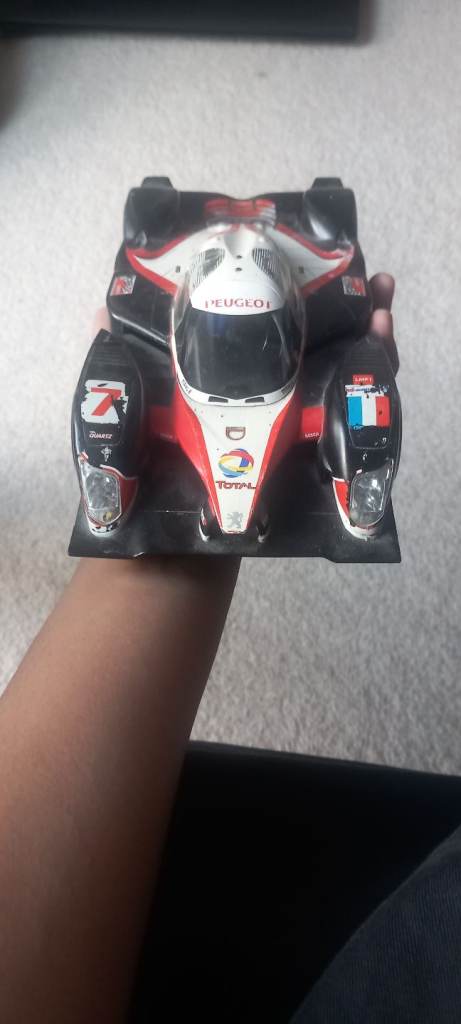 Peugeot 908 HDi FAP, a famous Le Mans diesel prototype race car. 