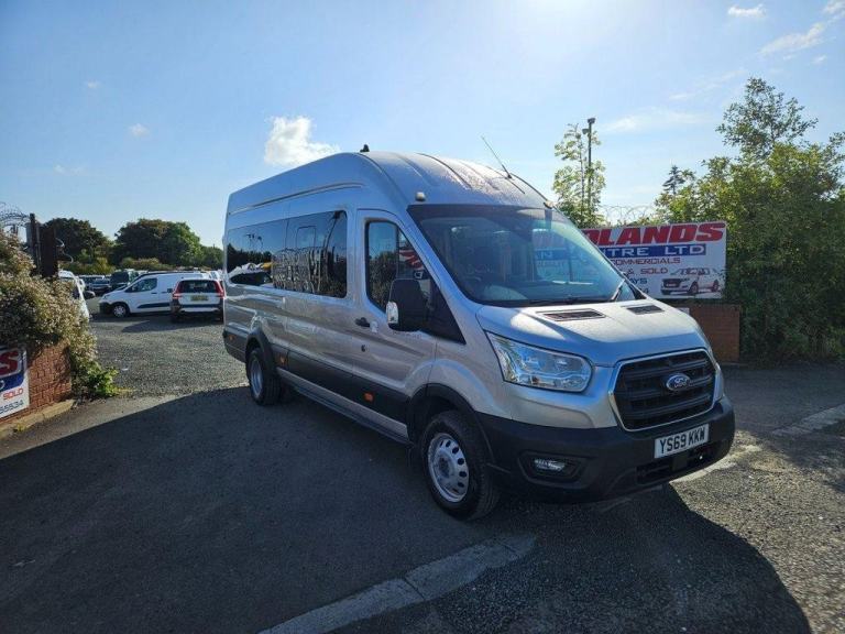 2019 ON 69 PLATE FORD TRANSIT 460 LEADER TDCI RWD TRW L4H3 XLWB MINI BUS ULEZ