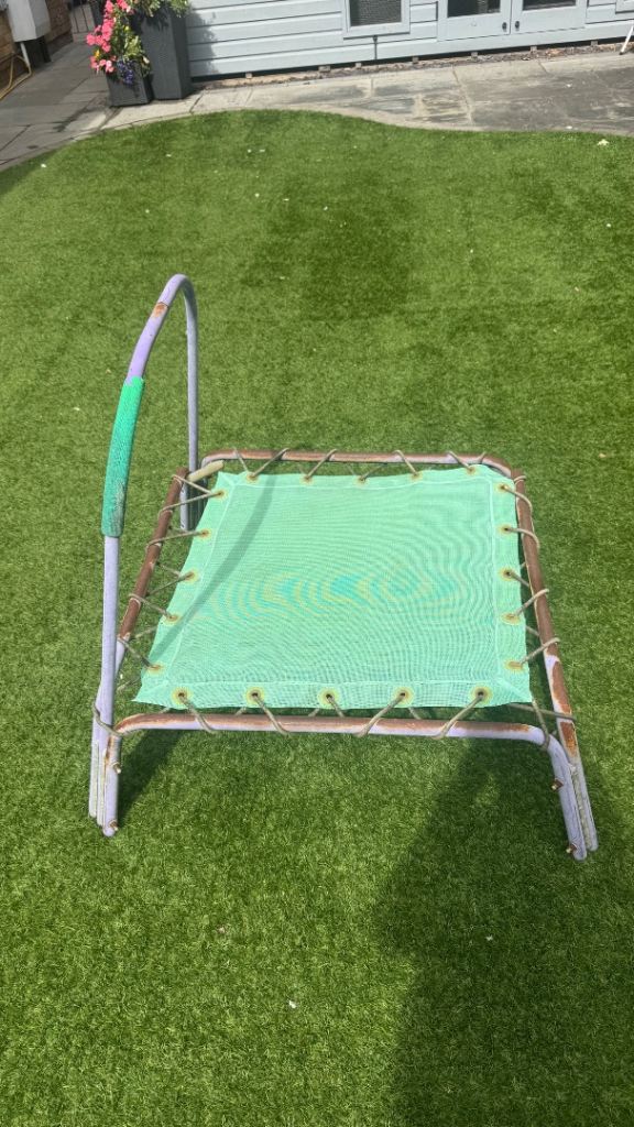 Small  Garden Trampoline – Green, 