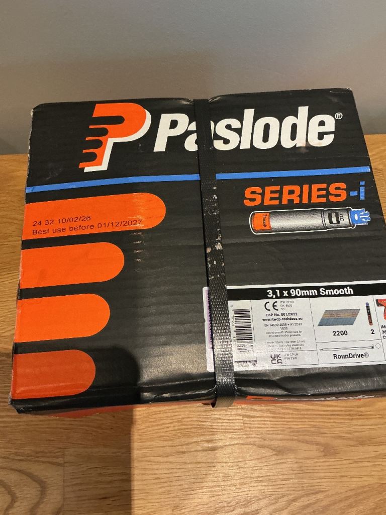 Paslode nails 90’s , 63’s and 35’s 