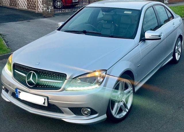 Mercedes C250 🪨 cdi Turbo diesel Sport Blue-efficiency Automatic model 204 bhp Hpi clear (2009 59)