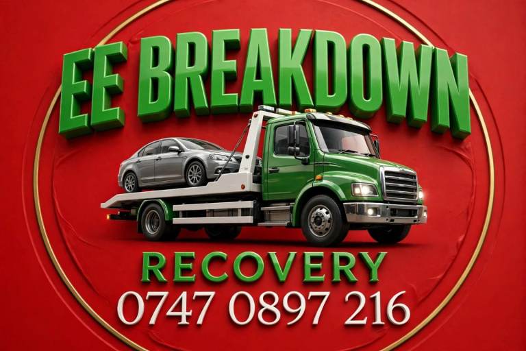 Vehicle breakdown recovery car Transportation towing service 