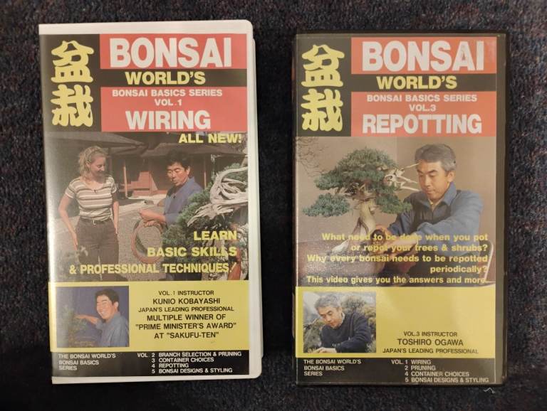 Bonsai - 4 VHS Tapes