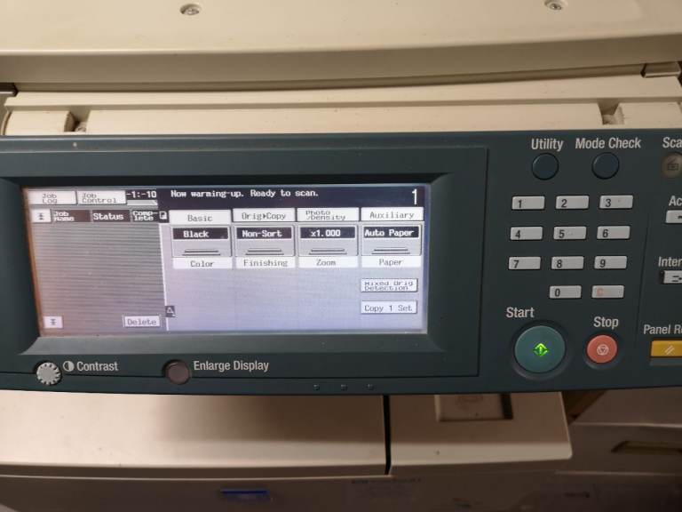 Minolta CF2002 Colour A3 Photocopier (high res, non-auto-feed scanner)