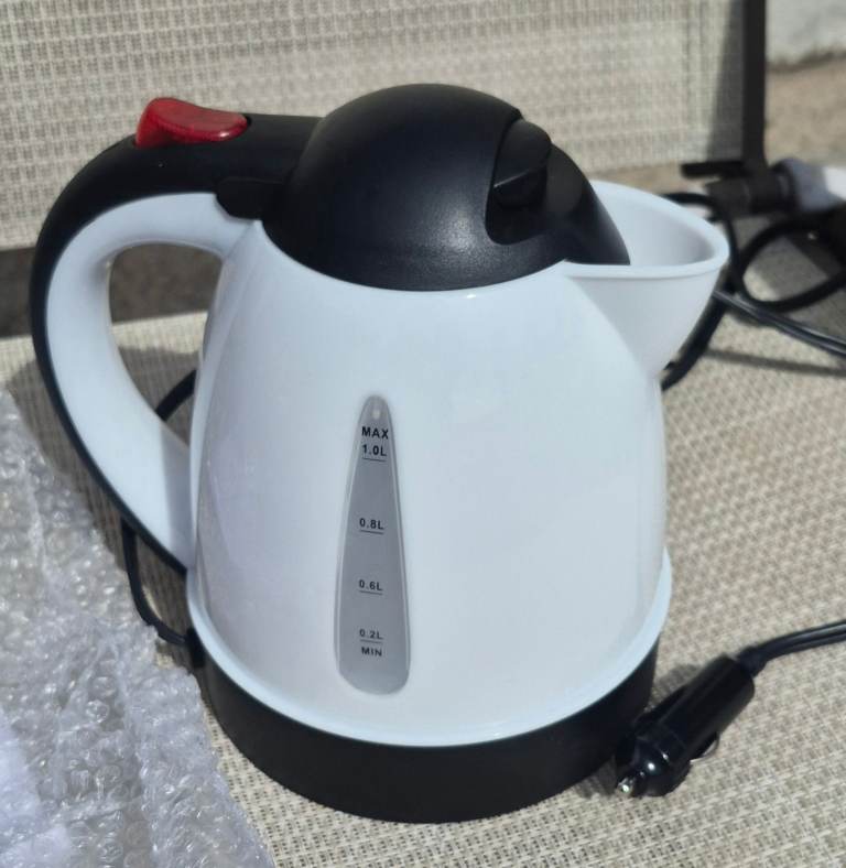 12v 1 Litre Kettle - For Car / Van