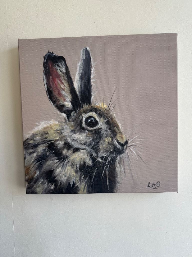 Fox and Rabbit canvas 