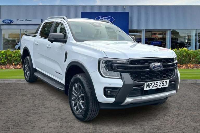 2025 Ford Ranger Wildtrak AUTO 2.0 EcoBlue 205ps Double Cab 4x4, ANDROID AUTO AND APPLE CAR  Pick...
