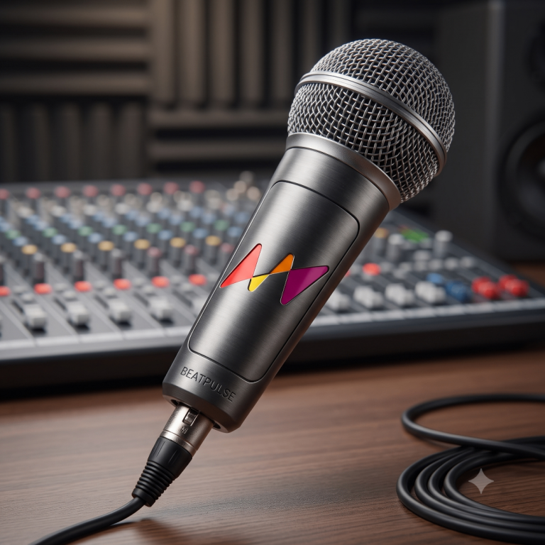 Microphone with Cable – Excellent Condition