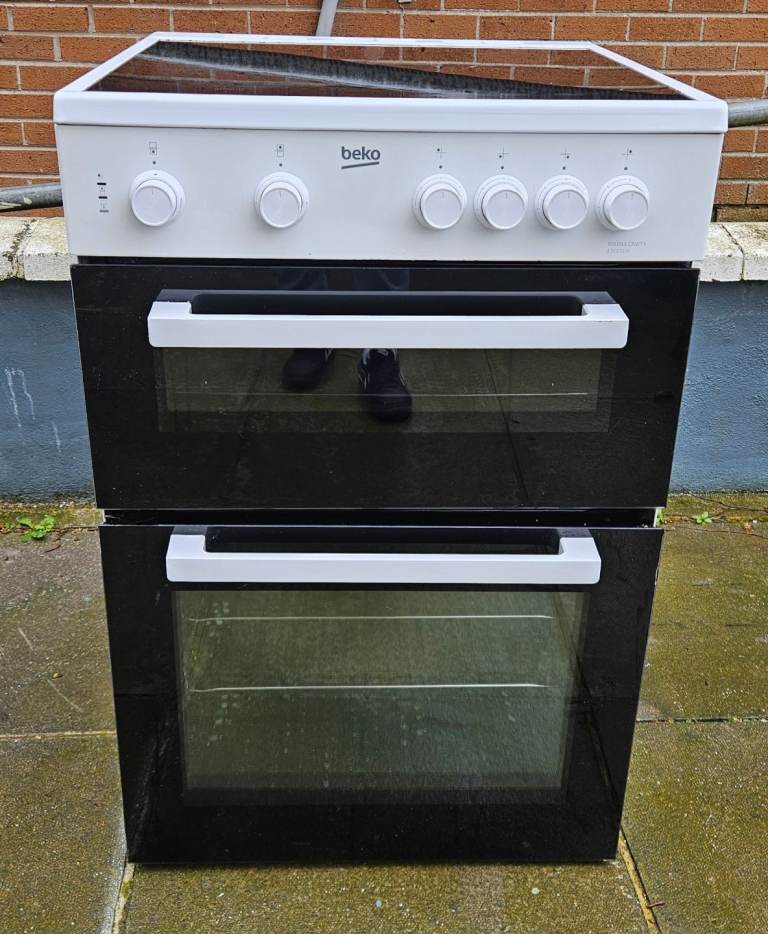 60cm Beko white Electric Cooker 