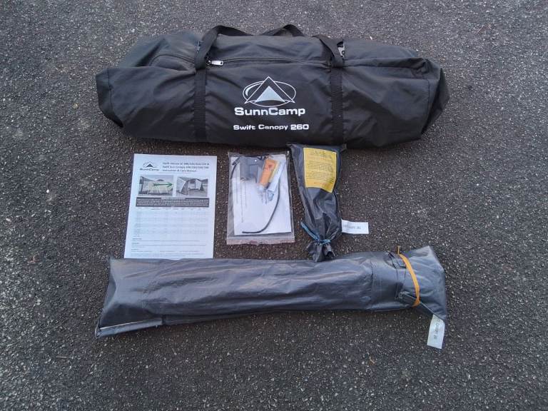 SunnCamp Swift sun canopy 260