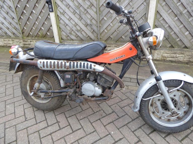 SUZUKI RV 125 R REG 1978 PROJECT SPARES REPAIR NONE RUNNER GOT V5