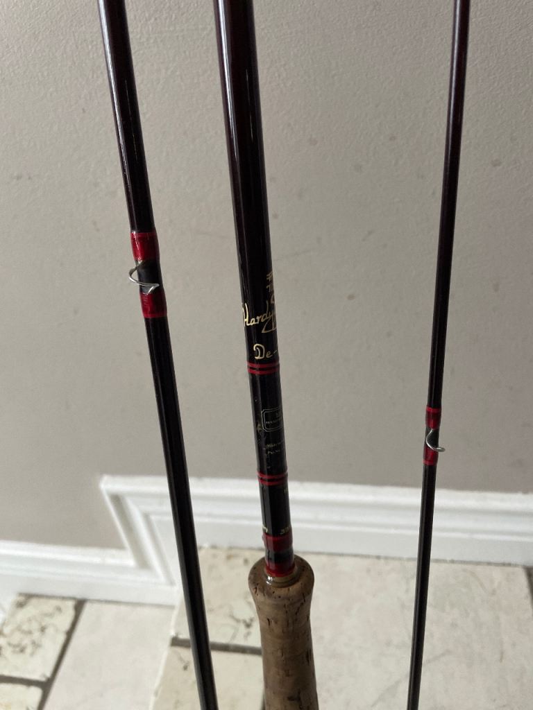 Hardy Delux fly rod 