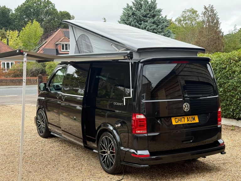 Stunning VW T6 LWB Campervan  Automatic ULEZ A/C Diesel Heater Solar Rare 7 Seat Option Tailgate