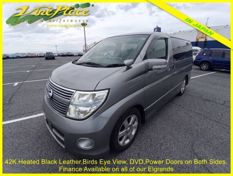 2009 Nissan Elgrand 2.5 Highway Star Black Leather Edition.Auto, 8 Seats,  MPV Petrol Automatic