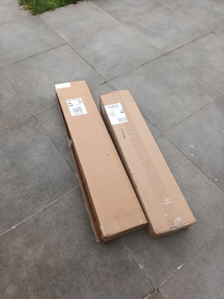 Mercedes C class carbon front splitter and skirts