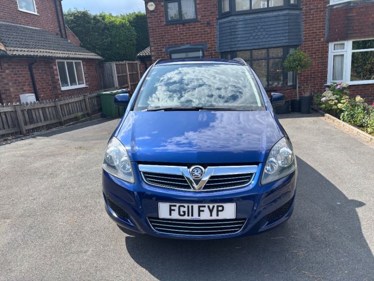 Vauxhall, ZAFIRA, MPV, 2011, Manual, 1598 (cc), 5 doors