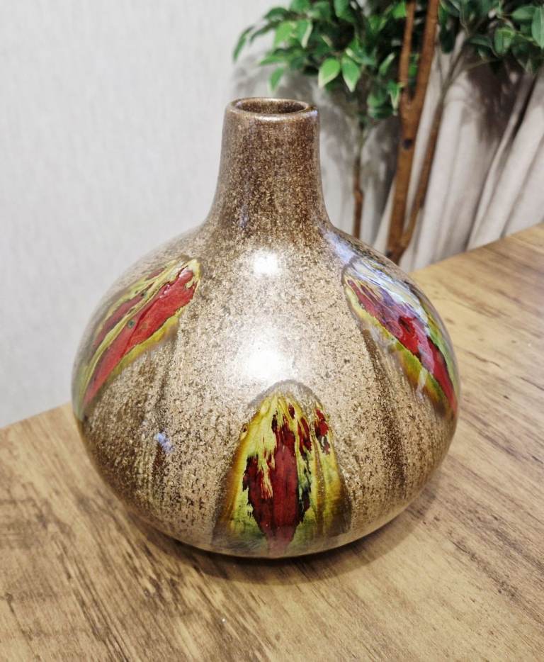Drip Glaze Pottery Vase
