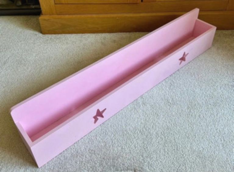 Great little trading co book ledge, pink, stars