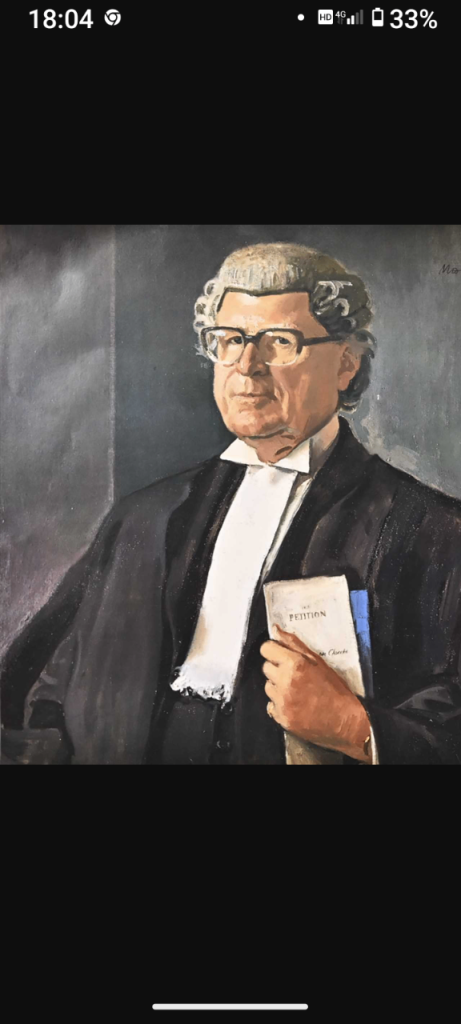 Signed unframed   print of lawman