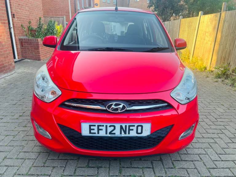 HYUNDAI I10 YEAR 2012, MANUAL 1.2 PETROL £20 ROAD TAX PER YEAR, LOW MILEAGE