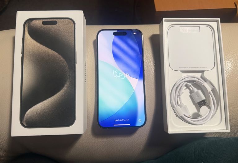 iPhone 15 Pro 128gb Natural Titanium 