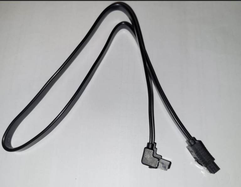 Rightangled SATA extension cable 45cm Male - Male