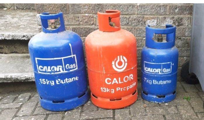 Callor gas bottles 15kg 13kg empty