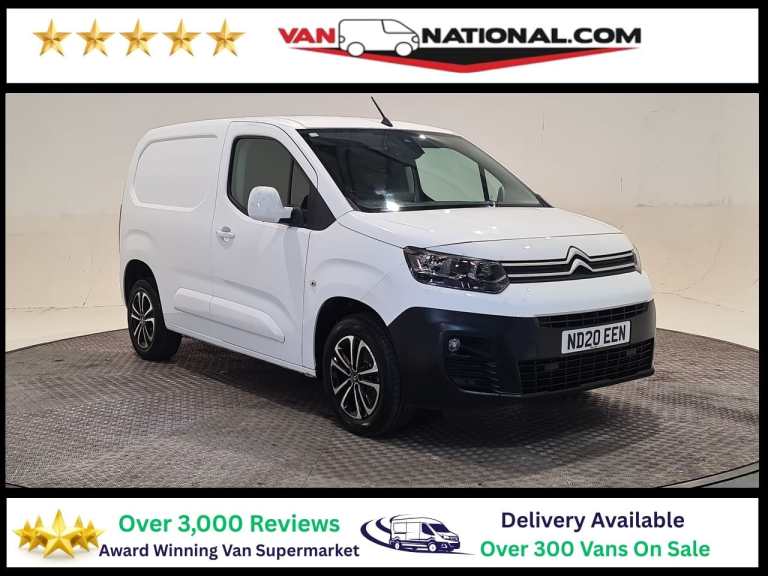 2020 Citroen Berlingo 1.2 PureTech 1000Kg Driver 110ps [Start stop] PANEL VAN PETROL Manual