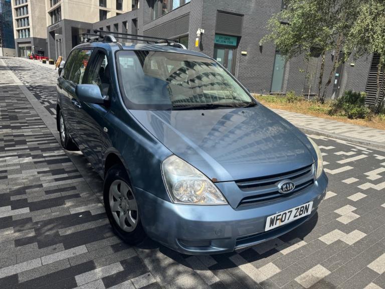 2007 KIA SEDONA GS 2.7 V6 PETROL 6 SPEED MANUAL BLUE 7 SEATER MPV 
