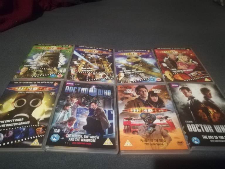 SELECTION OF DR WHO VIDEOS (REDUCED PRICE)