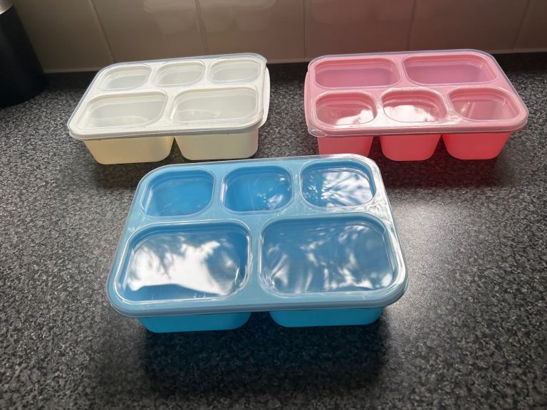 image for Snack boxes with lids- new