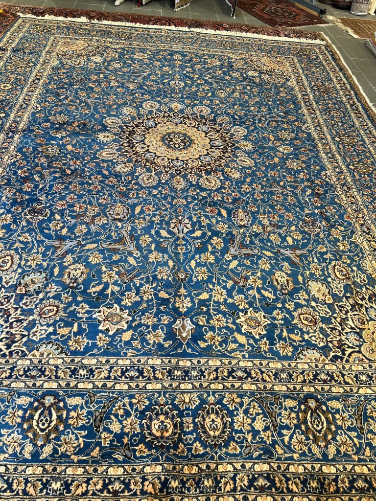 Blue Persian keshan 285x390cm