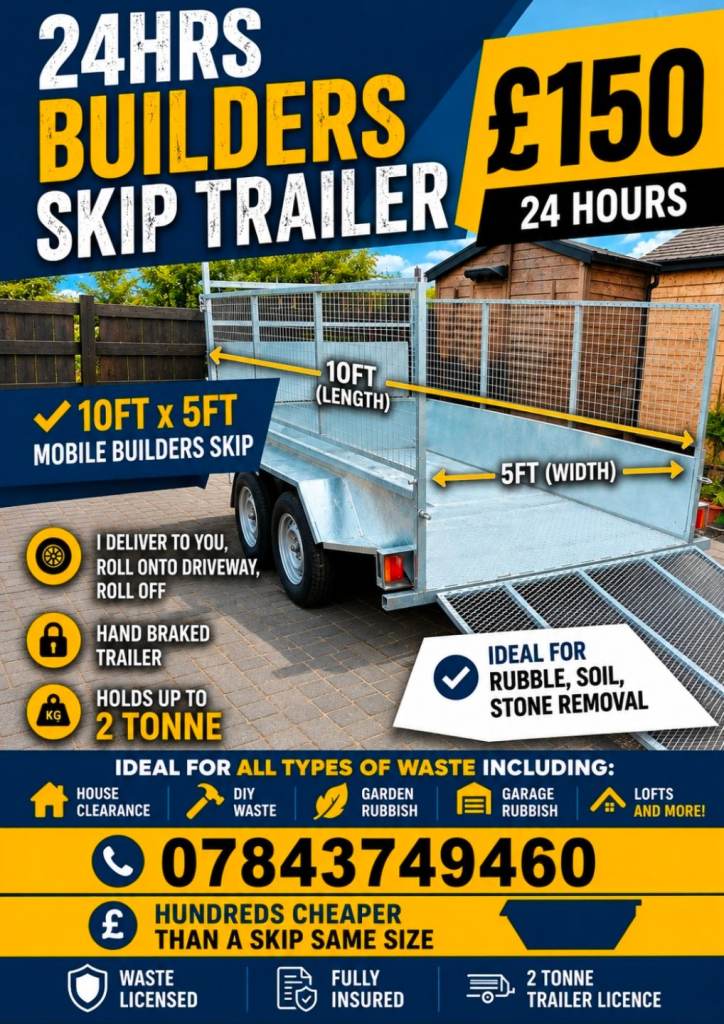 Trailer skip Hire 