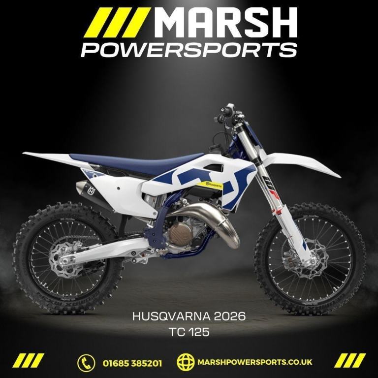 Husqvarna TC 125 2026 - Husqvarna Main Dealer - Reserve Now!