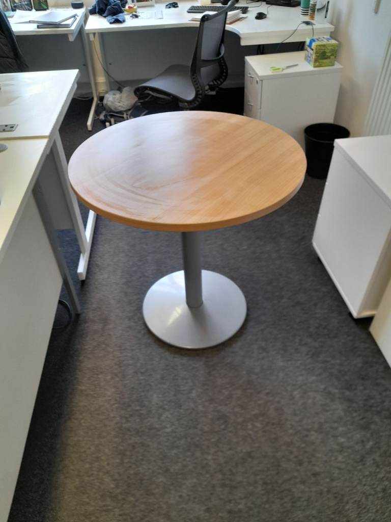 small circular table 