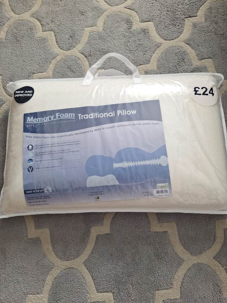 Memory foam pillow new in packaging 