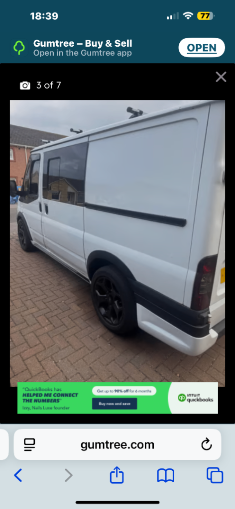 Ford, TRANSIT, Panel Van, 2012, Manual, 2198 (cc)