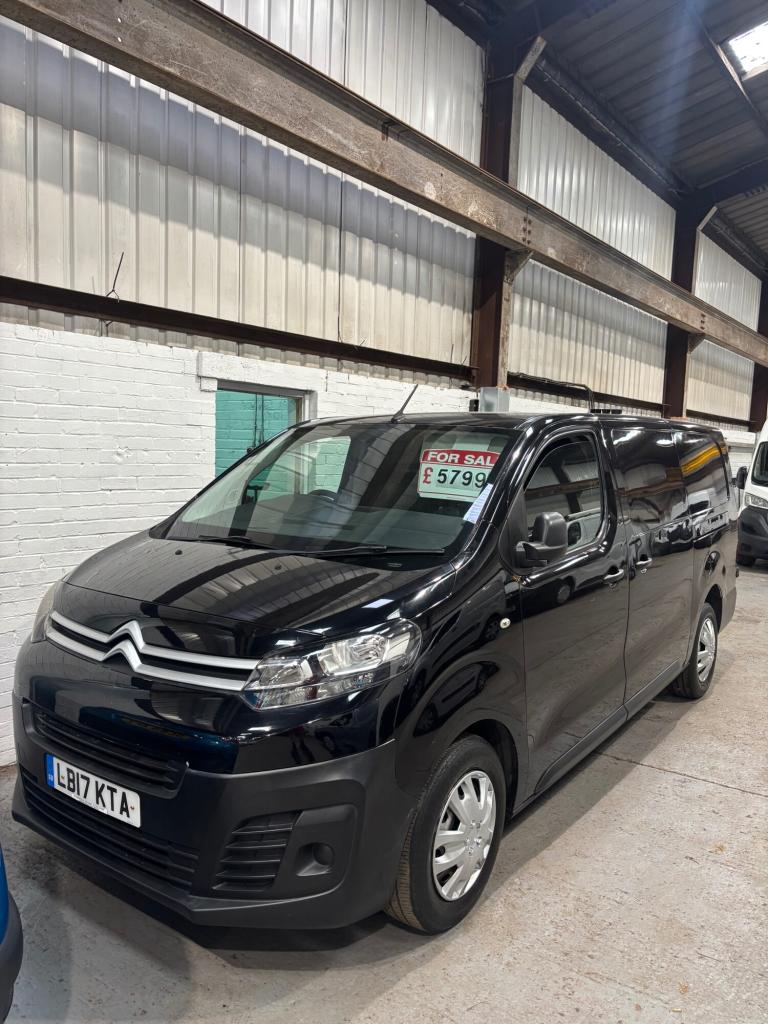 2017 Citroen Dispatch 1200 1.6 BlueHDi 95 Van Enterprise PANEL VAN Diesel Manual