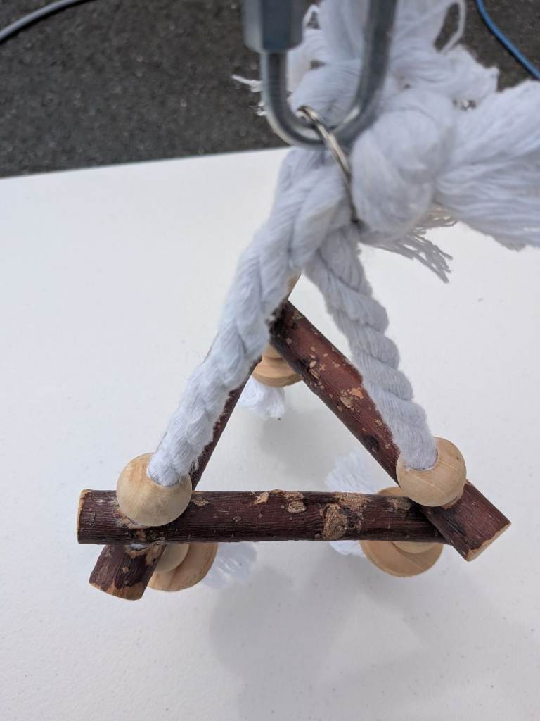 Trixie Natural Living Swing on Rope.