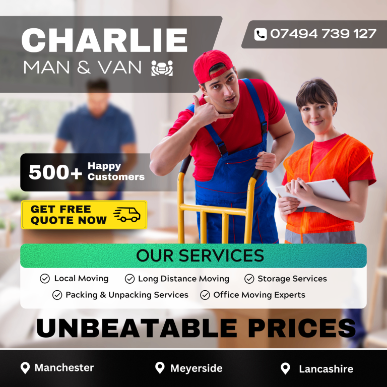 24/7 HOUSE /OFFICE/FLAT REMOVALS MAN & LUTON VAN RENT DELIVERY MOVING DUMP CLEARANCE, BIKE RECOVERY