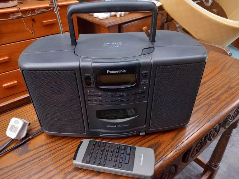 Panasonic CD,radio, tape player
