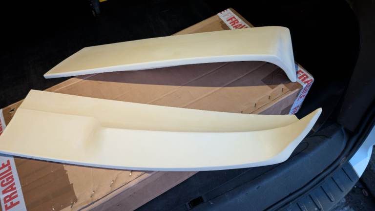 Transit Custom spoiler 2012-2023