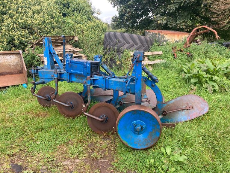 3 furrow Fiskars plough 