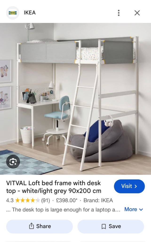 Vitval Loft Bed