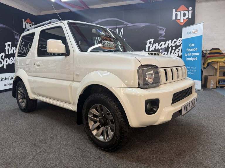 2017 Suzuki Jimny 1.3 VVT SZ4 3dr ESTATE PETROL Manual